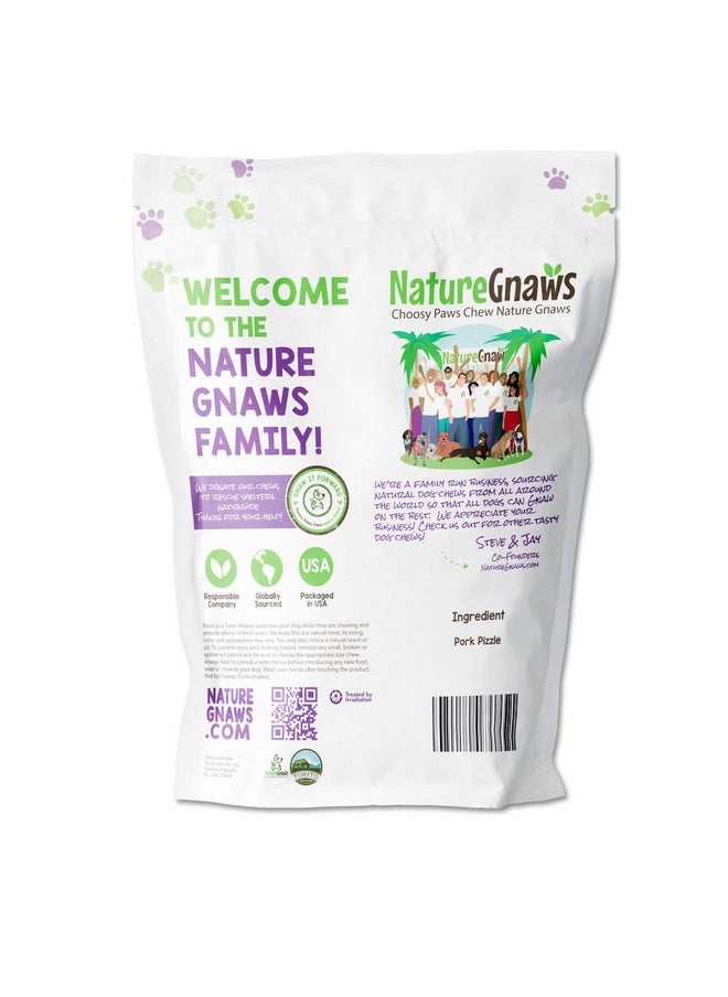 NATURE - Extra Thin Pork Bully Sticks For Small Dogs 56" (15 Count)  Long Lasting For Light Chewers And Puppies  Natural Bacon Dog Chew Treats - Image 1