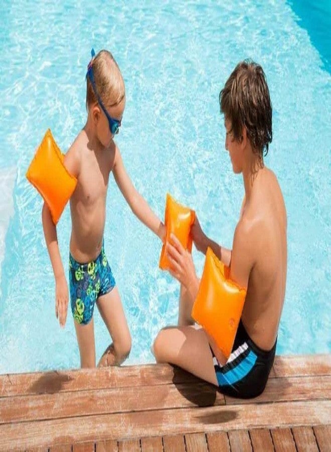 Boxo 1 Pair Inflatable Safety Swimming Arm Bands/Swim Wings for Kids Pack of 1 Multicolor - Image 1