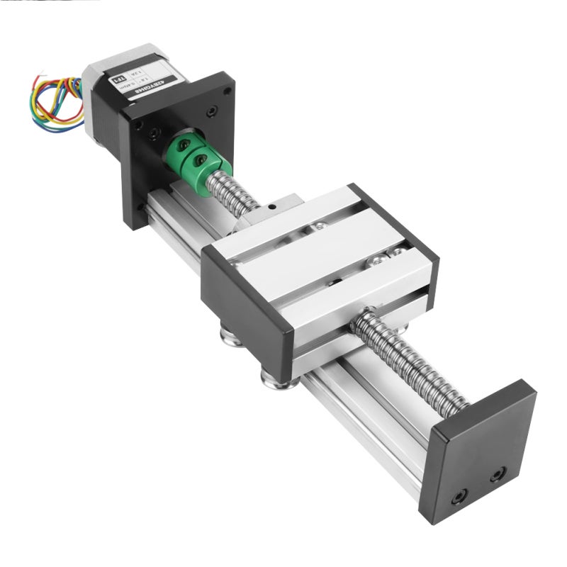 1204 Ball Screw Linear Slide Stroke Long Stage Actuator with Stepper Motor 100mm Stroke - Image 4