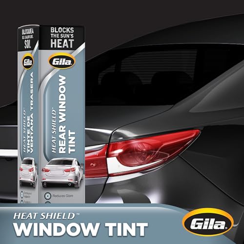 Gila® Heat Shield 20% VLT Automotive Window Tint DIY Heat Control Glare Control Privacy (6in x 26in Strips) - Image 2
