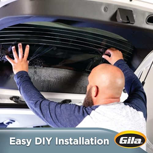 Gila® Heat Shield 20% VLT Automotive Window Tint DIY Heat Control Glare Control Privacy (6in x 26in Strips) - Image 3