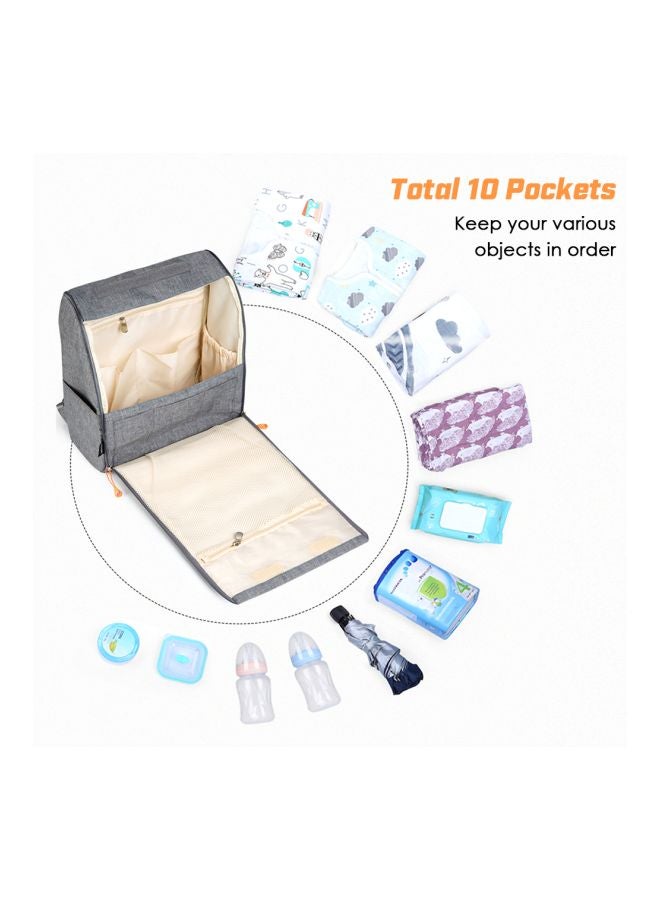 Pack Of 5 Polyester Diaper Backpack Set - Image 5