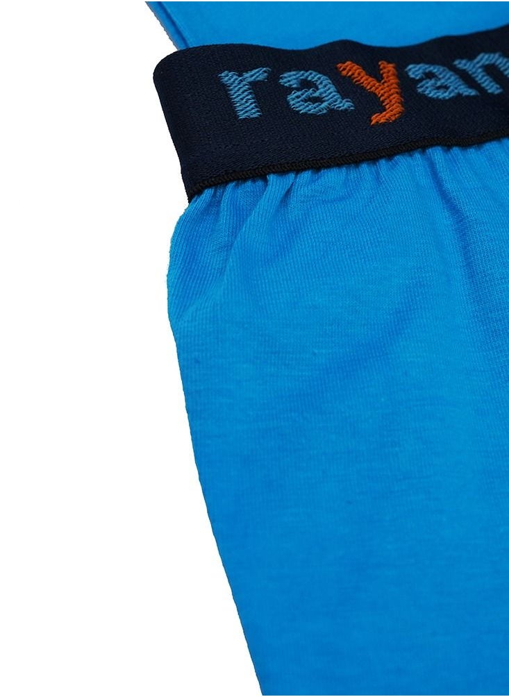rayan - 3 - Sets  Boys/Kids Undershirt and Boxer underwear boy set Sky Blue - Image 1