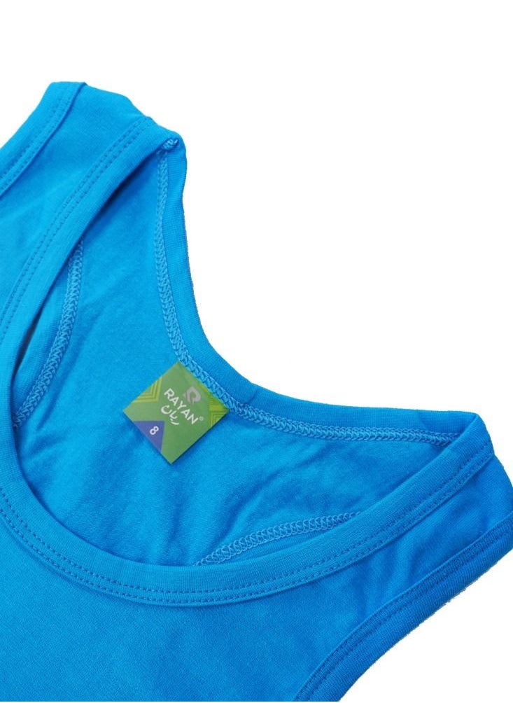 rayan - 3 - Sets  Boys/Kids Undershirt and Boxer underwear boy set Sky Blue - Image 1