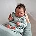 Anano Reborn Baby Dolls 18 Inch Realistic Newborn Sleeping Baby Dolls Girls That Look Real Lifelike Preemie Babies Alive Soft Silicone Reborn Infant Dolls - Image 2