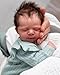 Anano Reborn Baby Dolls 18 Inch Realistic Newborn Sleeping Baby Dolls Girls That Look Real Lifelike Preemie Babies Alive Soft Silicone Reborn Infant Dolls - Image 4