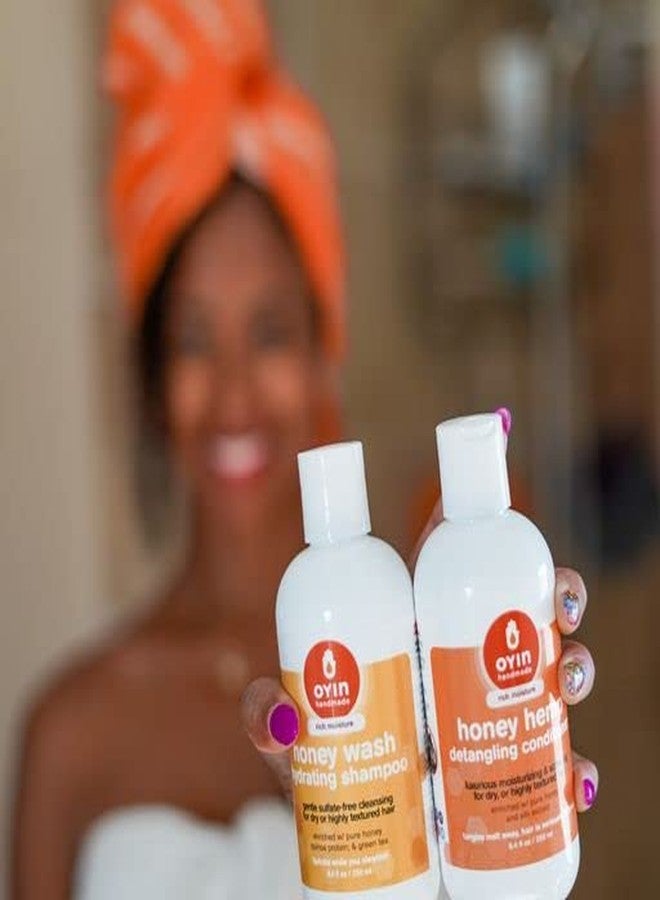 Oyin Handmade Honey Wash Hydrating Shampoo | 8.4 oz - Image 3