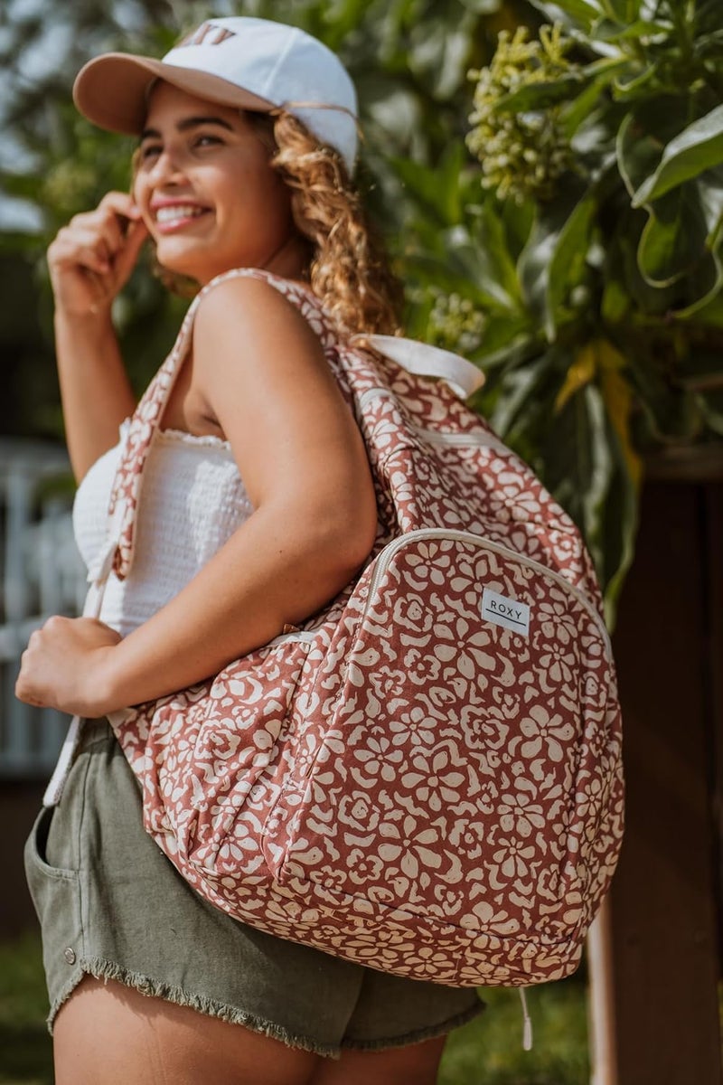 Roxy Women's Moon Magic Backpack | Travel | Vacation | Everyday Carry | Laptop Sleeve | Padded Straps | 22L - Sky Blue Surfenirs - Image 2