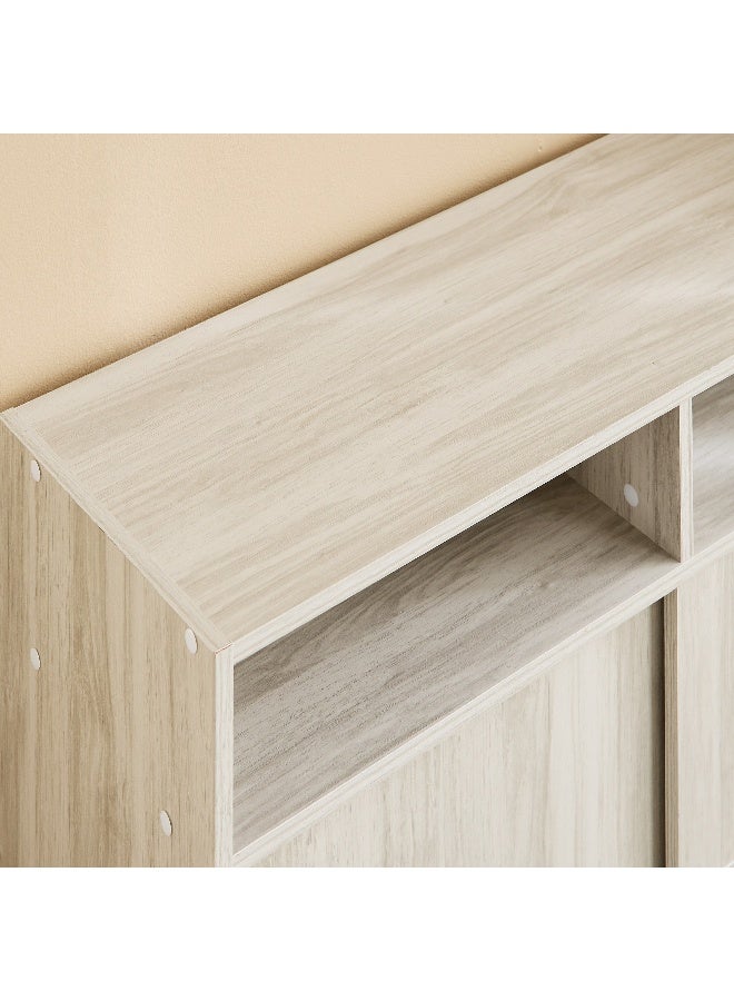 Home Box Low TV Unit with Sliding Doors for TVs up to 50 Inches - Image 5