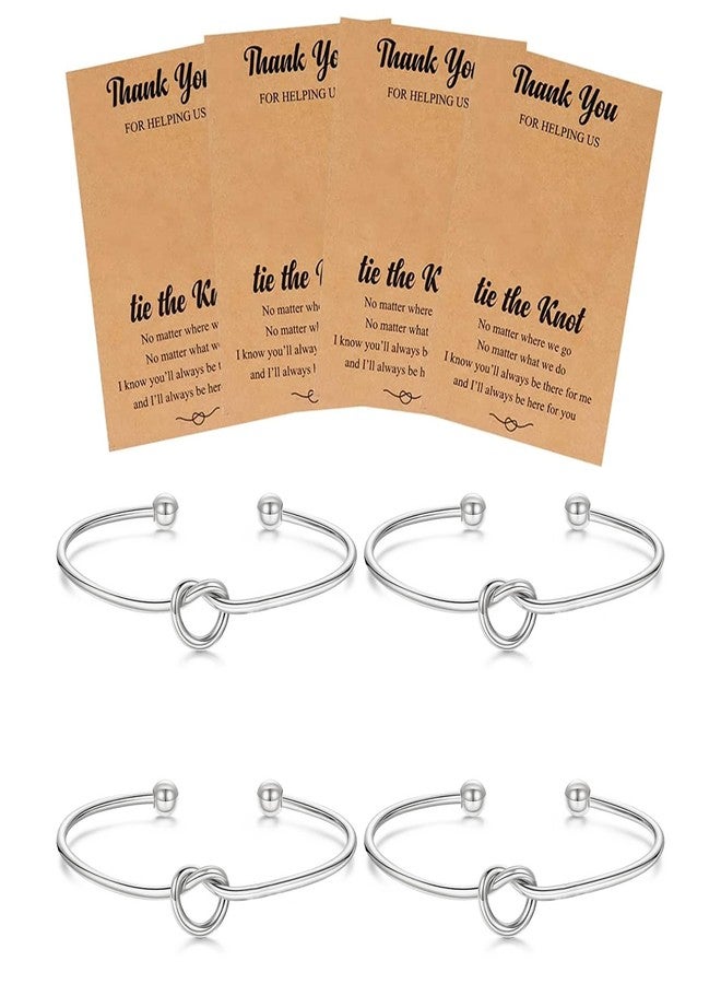 YANCHUN Bridesmaid Gifts for Bridal Party Gifts Bridesmaids Proposal Bracelet for 2/4/6 Bachelorette Party Favors Bridesmaid Dress Jewelry Set - Image 1