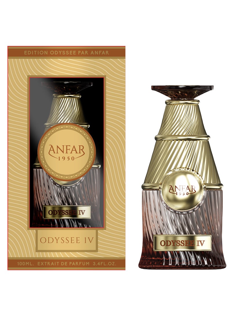 ANFAR 1950 ODYSSEE IV POUR HOMME Extrait de Parfum for MEN, 100 ml, Spicy Oriental Fragrance - Image 1
