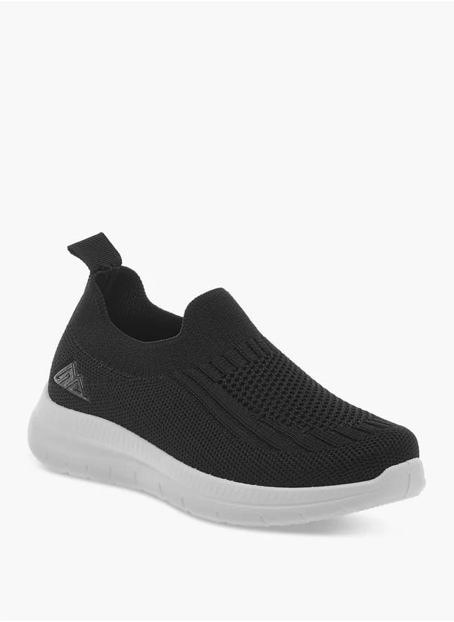 Oaklan by Shoexpress Boys Pull Tab Detail Slip-On Sneakers