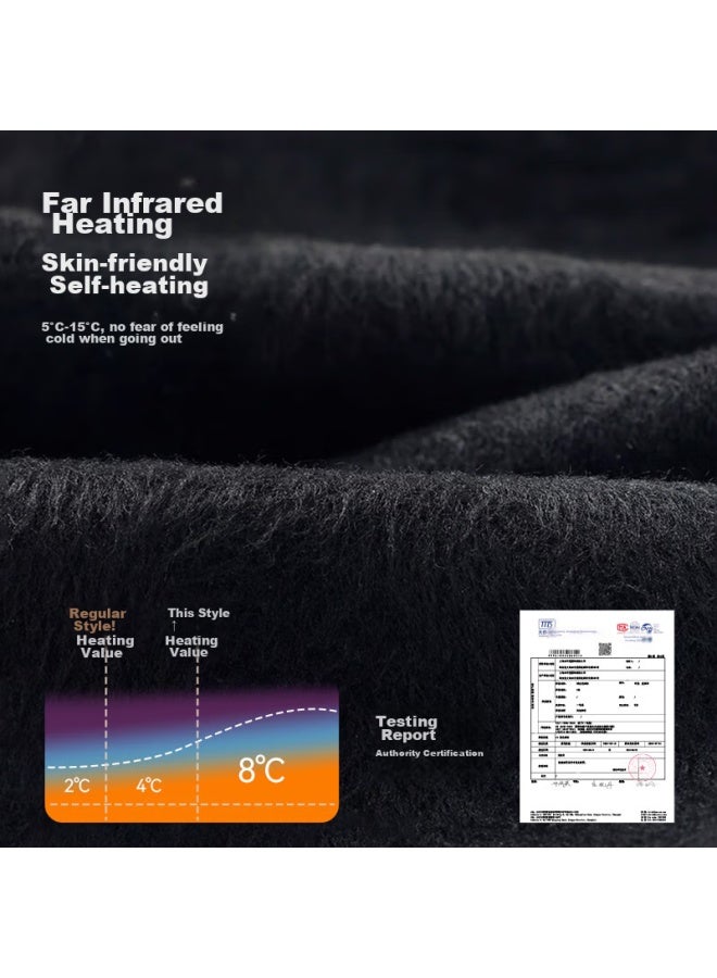 BONAS Baonais Women's Leggings, Bare Leg Effect, Spring And Autumn Cotton Striped, Thickened, Warm, Slimming, Bare Leg Pantyhose - Image 3
