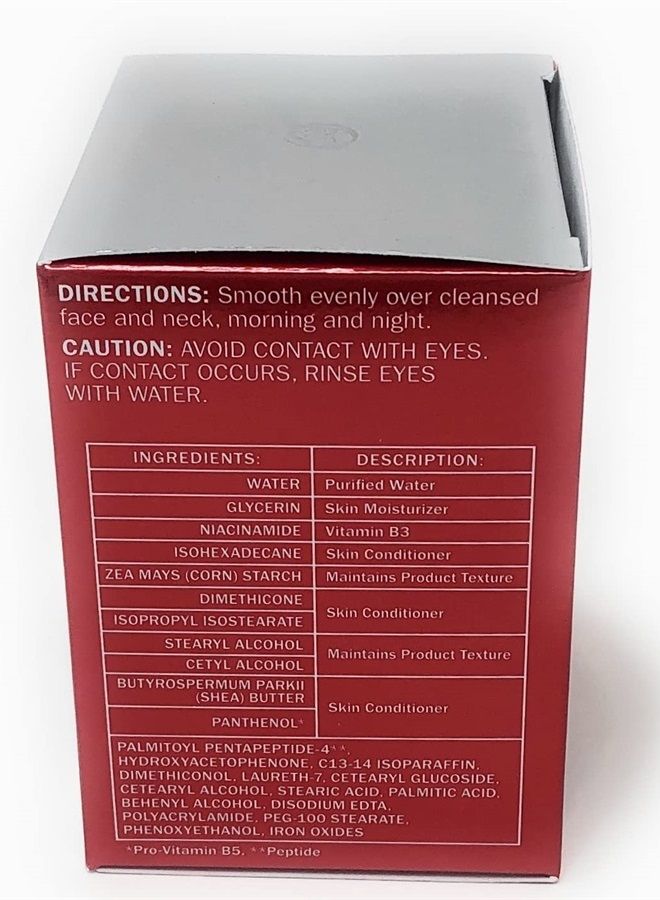 Olay Regenerist Shea Butter + Peptide 24 Rich Cream Face Moisturizer, Fragrance Free, 1.7 oz (48g) - Image 2