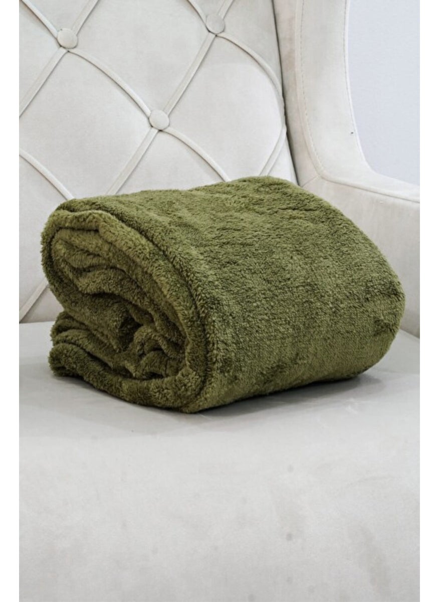 Mulberry Wellsoft Blanket TV Blanket Plush Polar Blanket Single 170x230 Khaki 