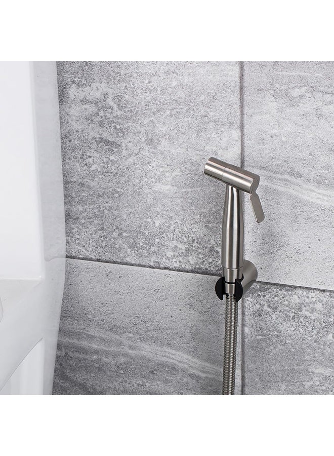 The LZZEM Hand Held Bidet Sprayer Stainless Steel Bathroom Bidet Spray Sprayer Shattaf Toilet Faucet Sprayer for Toilet Cleaning Pet Bath Personal Hygiene or Toilet (Sprayer Head only)  - Image 4