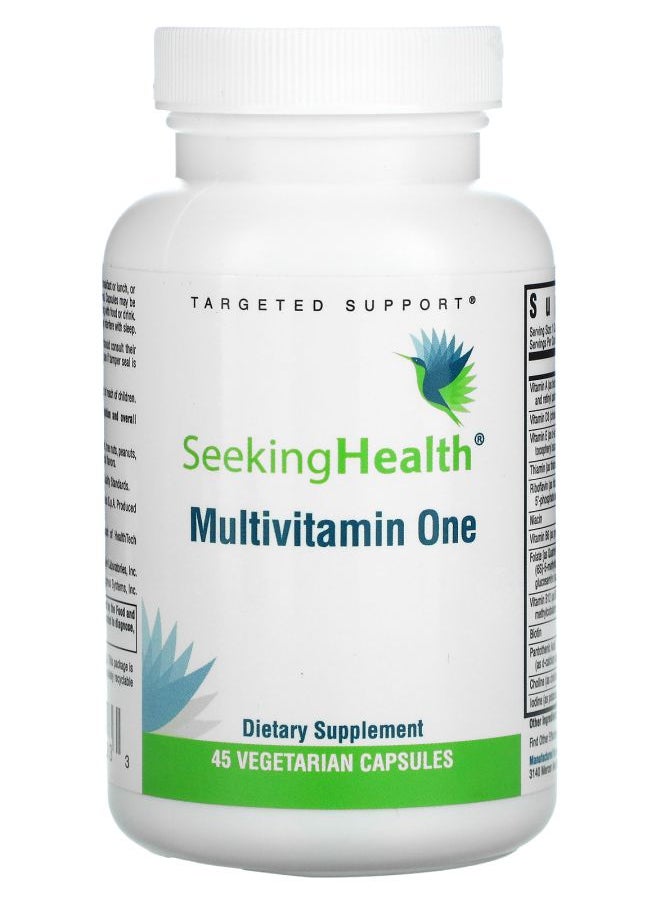 Seeking Health - Multivitamin One 45 Vegetarian Capsules - Image 1