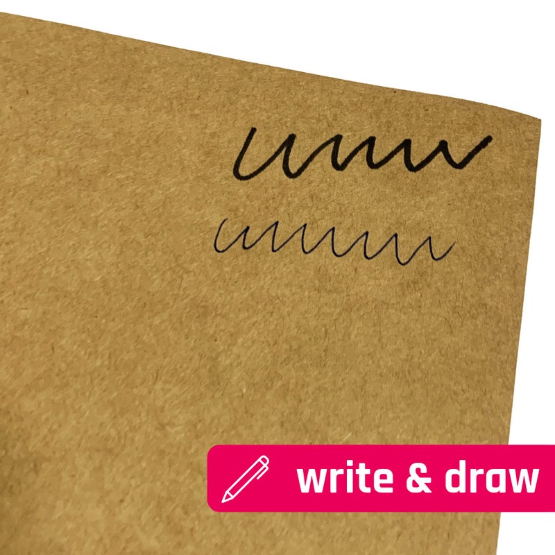 TownStix 50 Sheets, Brown Kraft Cardstock, 200 GSM (75 lb. Cover), 8.5 x 11 inches - Image 4