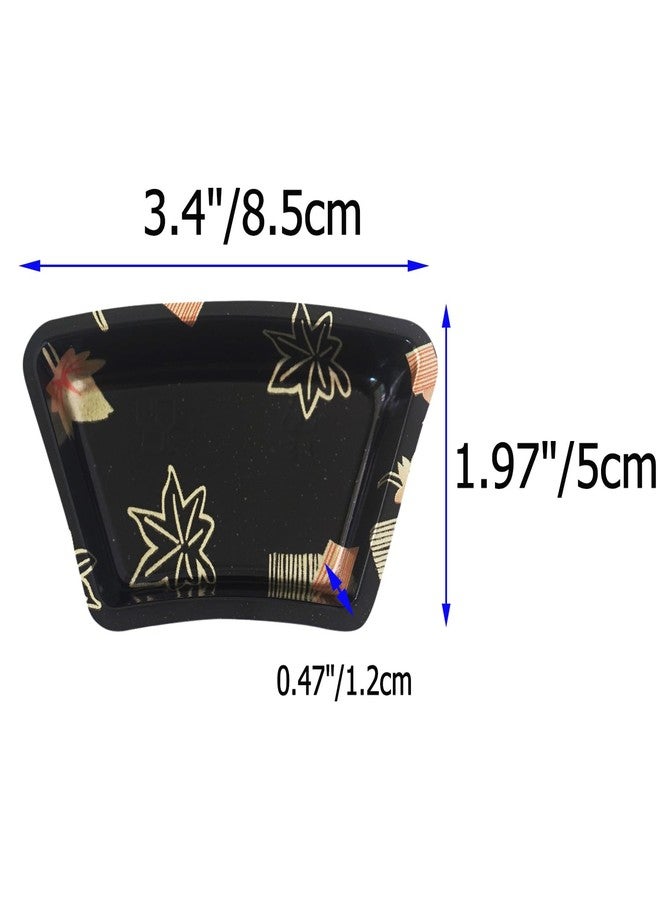 Proshopping 100PCS Dipping Sauce Dish, Disposable Small Sushi Tray, Mini Shell Shape Serving Plates, Plastic Condiment Seasoning Platter Side Dishes for Parties, BBQ, Restaurant - Image 2