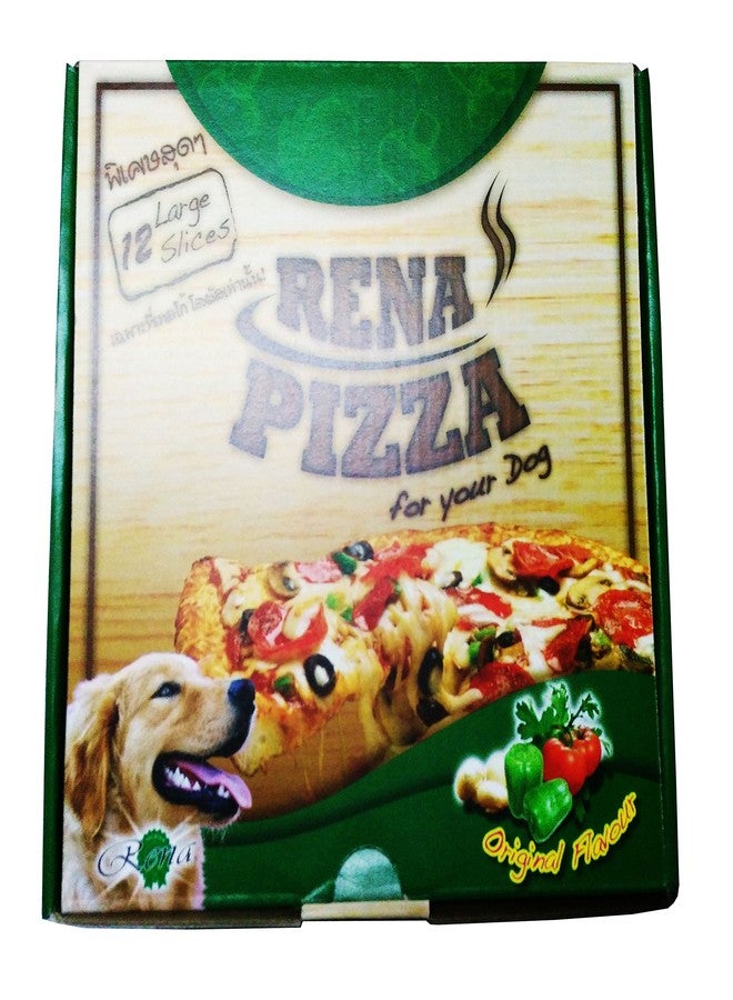 Rena Creamy Young Adult Dog Pizza, Meat Flavor - 12 Slice (Pack of 1) - Image 1