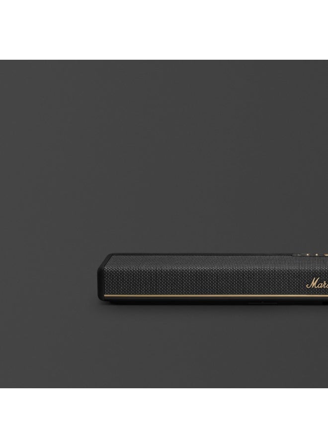 Marshall Heston 60 TV Soundbar with Dolby Atoms - Immersive Sound for Movies and Music / Powerful Bass / Sound Modes / App Control / Bluetooth 5.3V / Integrated Music Service - Black - Image 4