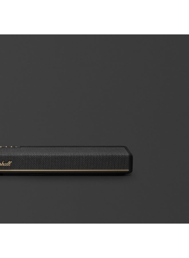 Marshall Heston 60 TV Soundbar with Dolby Atoms - Immersive Sound for Movies and Music / Powerful Bass / Sound Modes / App Control / Bluetooth 5.3V / Integrated Music Service - Black - Image 5