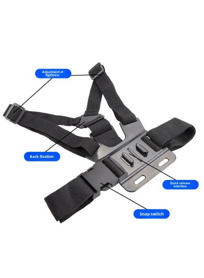 Generic Gopro Sports Camera Chest Strap Accessories Riding Helmet Fixed Bracket Backpack Clip Helmet Base Buoyancy Rod-Color:Backpack Clip  - Image 4