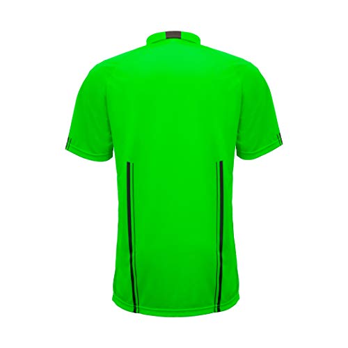 Total Soccer Factory New! 2018 Soccer Referee Jersey (2018 Green, Adult Small) - Image 3