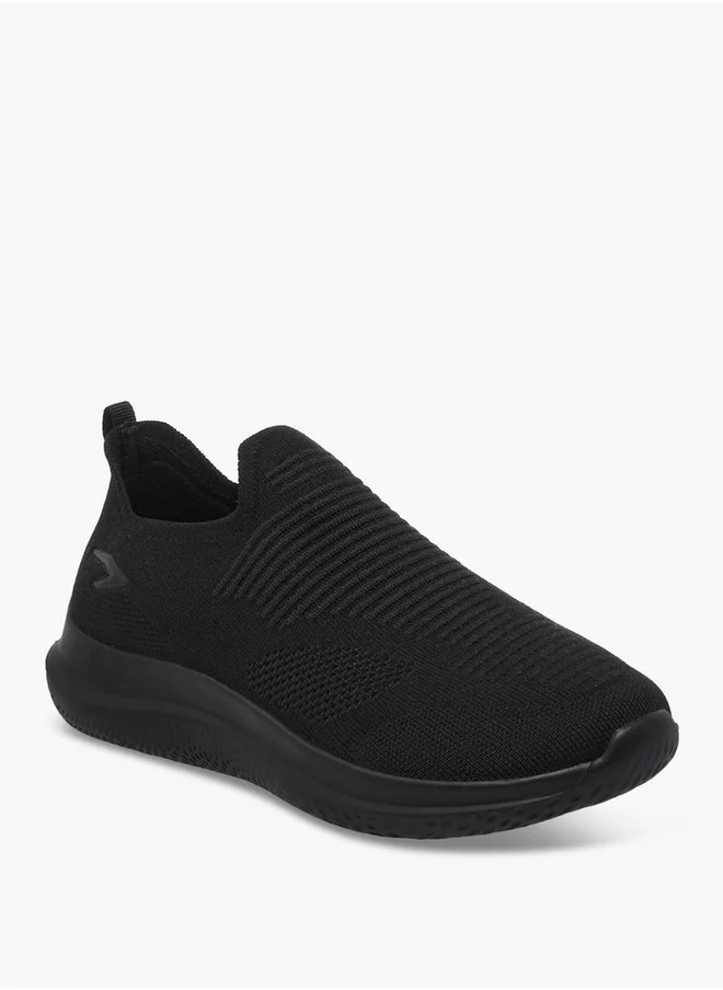 Dash Women's Textured Slip-on Sneakers with Pull Tab