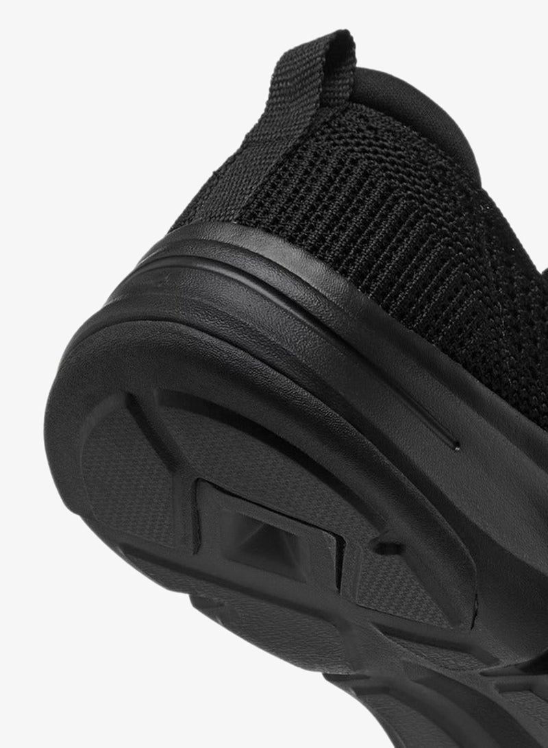 Dash Women's Textured Slip-on Sneakers with Pull Tab - Image 5