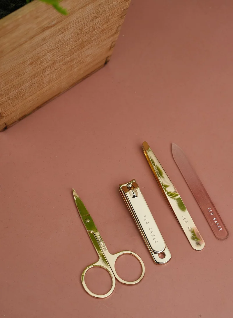 Ted Baker Graaci Imitation Croc Manicure Set