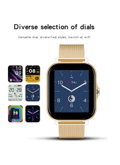 AROAQ Smart Watch, GoldSemilan Waterproof Fitness Tracker Watch, Bluetooth Calls Digital Smartwatch, Large Display Wristwatch Watches For Men And Womwn  - Image 2