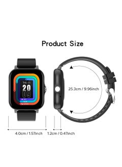 AROAQ Smart Watch, GoldSemilan Waterproof Fitness Tracker Watch, Bluetooth Calls Digital Smartwatch, Large Display Wristwatch Watches For Men And Womwn  - Image 4