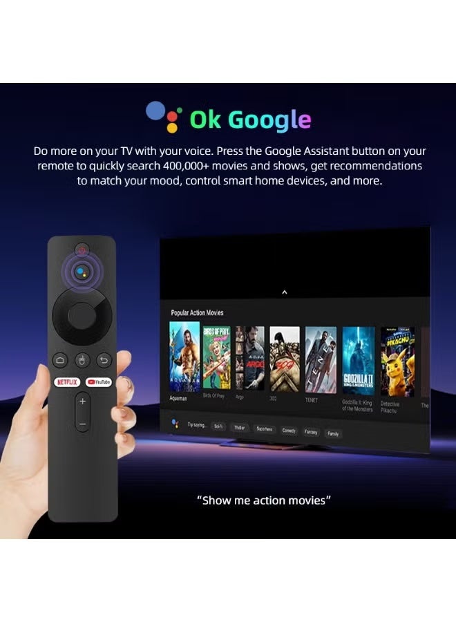Android 14.0 TV Box, Dual Wi-Fi + Bluetooth, with Voice Bluetooth Remote - Image 2