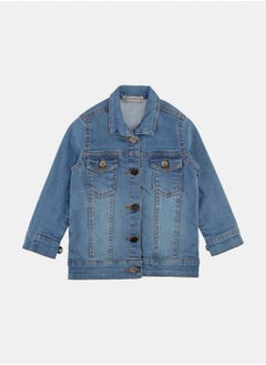 OWNKIDS Baby Girls Denim Jacket  - Image 1