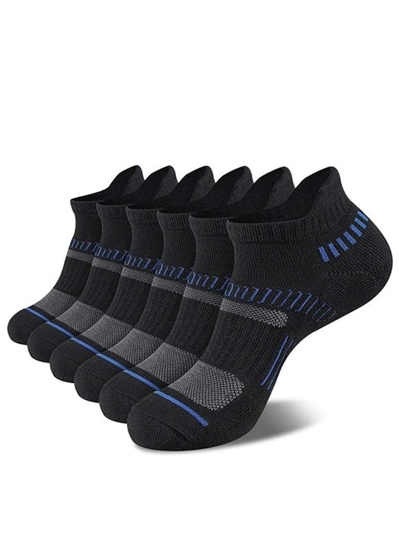 infino جوارب رياضية رجالية (5 عبوات) - قصة منخفضة ، ماصة للعرق ، مقاومة للرائحة ، راحة طوال الموسم - مثالية لأنماط الحياة النشطة ، الجري والملابس اليومية - مجموعة الجوارب المثالية للرجال - Image 1