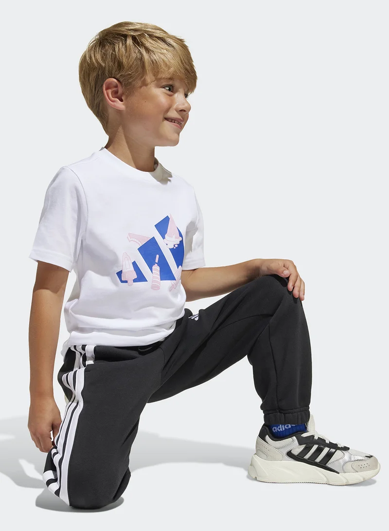 Adidas Kids Lounge Ice Graphic T-Shirt