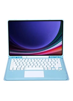 General Detachable Bluetooth Keyboard Cover with Touchpad, Compatible with Samsung Galaxy Tab S9 Plus 12.4-inch (X810/816B/818U) Magnetic Case + Pen Slot + Mouse (Pink)  - Image 2