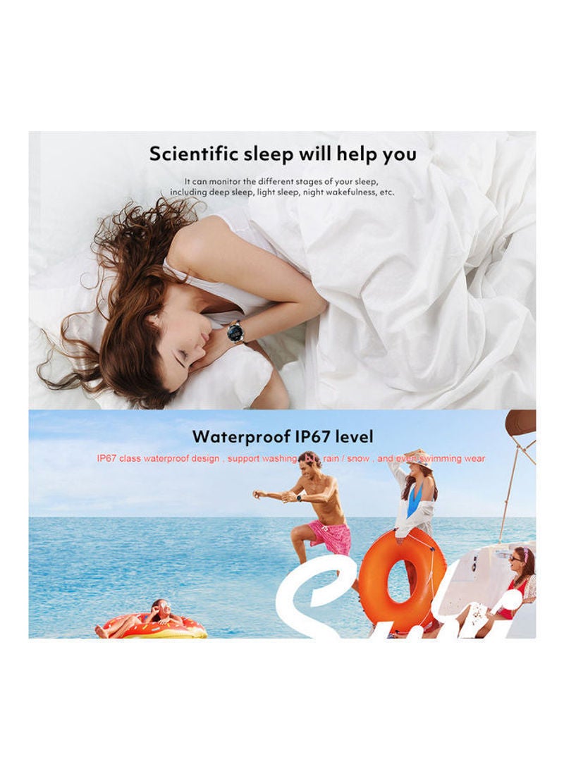 NIBEMINENT GT Smart Waterproof Sports Watch Black - Image 2