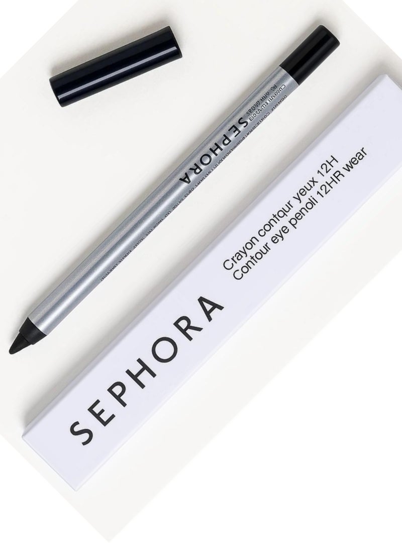 سيفورا قلم كحل أسود فحمي ايلاينر ثابت 12 ساعة - Image 1