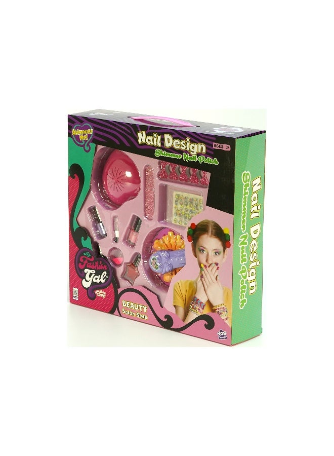 New Boy My Fashion Gal Nail Design Shimmer Nail Polish - Image 2