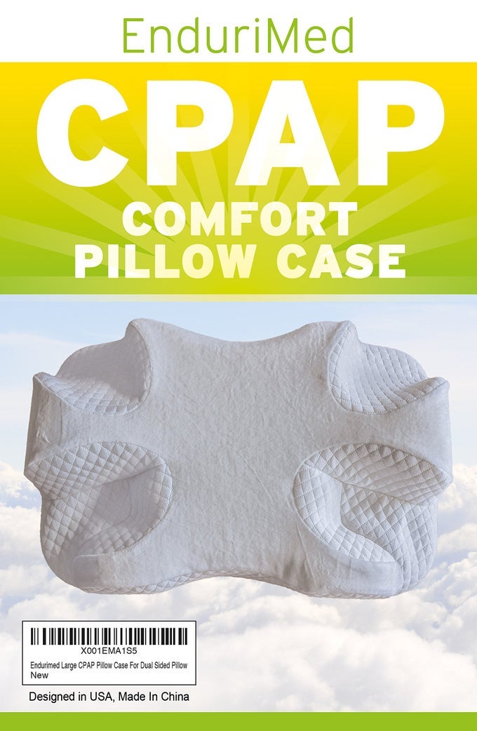 PILLOW CASE FOR USE CPAP COMFORT PILLOW STANDARD WHITE