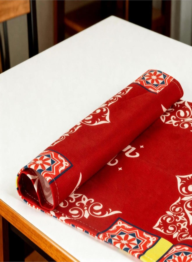OLEEK Ramadan Decorations for Home 2026 Set -4 Ramadan Pillow Covers 18x18 & Ramadan Table Runner - Ramadan Table Decor - Ramdan Decor - Ramadan Decorations for Table - Ramdan Gifts - Image 5