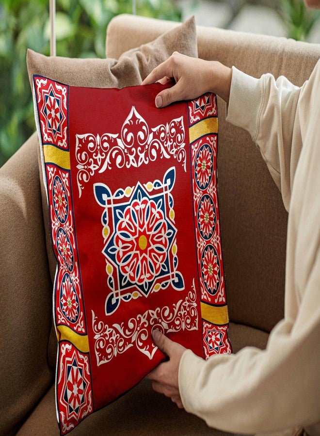 OLEEK Ramadan Decorations for Home 2026 Set -4 Ramadan Pillow Covers 18x18 & Ramadan Table Runner - Ramadan Table Decor - Ramdan Decor - Ramadan Decorations for Table - Ramdan Gifts - Image 3