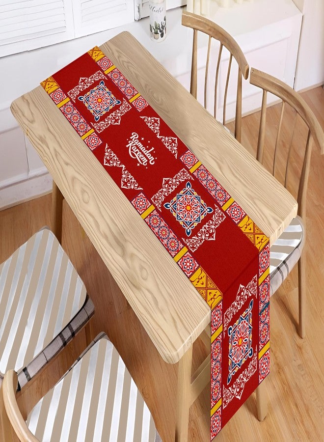 OLEEK Ramadan Decorations for Home 2026 Set -4 Ramadan Pillow Covers 18x18 & Ramadan Table Runner - Ramadan Table Decor - Ramdan Decor - Ramadan Decorations for Table - Ramdan Gifts - Image 2