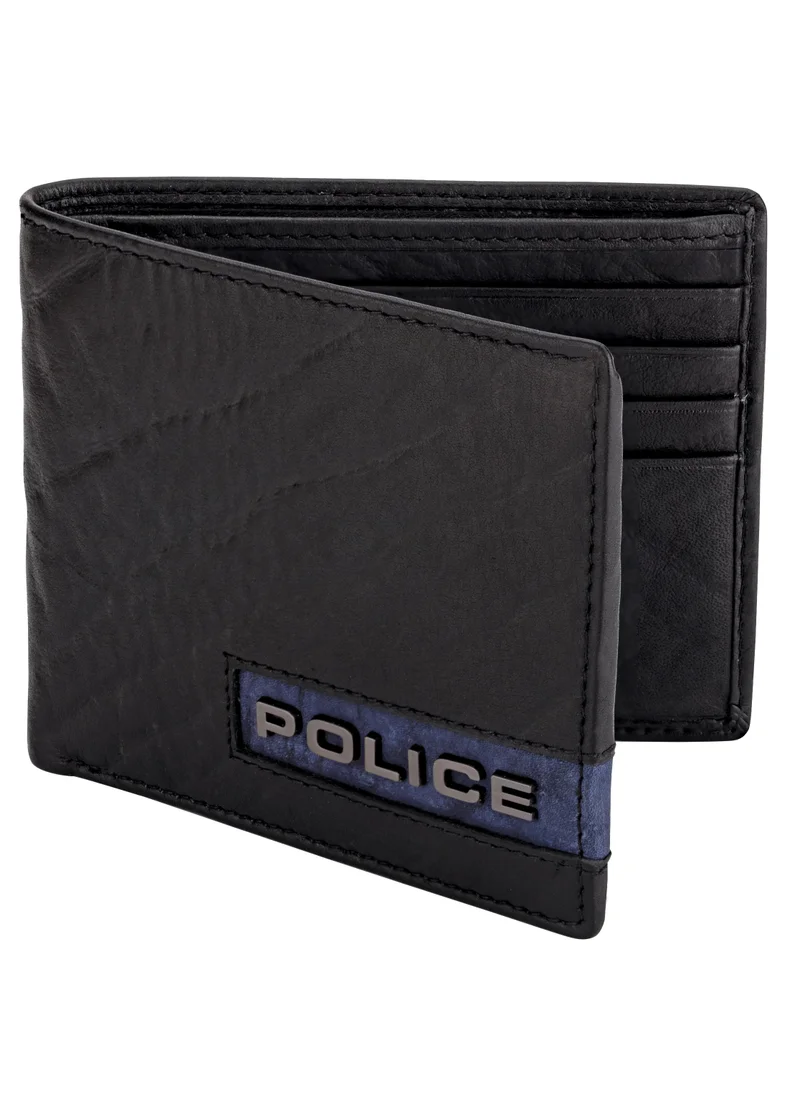 POLICE Droid Black Wallet for Men
