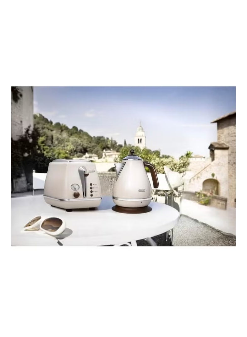 De'Longhi Vintage Quick Kettle - beige - Image 5