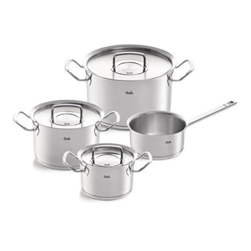 Fissler Original-Profi Collection Stainless Steel 7 Piece Set with Metal Lids - Image 1