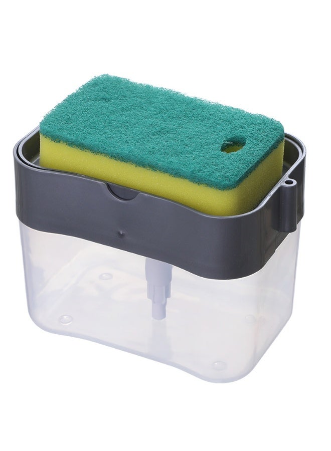 general Soap Pump Dispenser and Sponge Holder for your Kitchen Sink, Counter Top Liquid Dish Washing Dispenser - Image 4