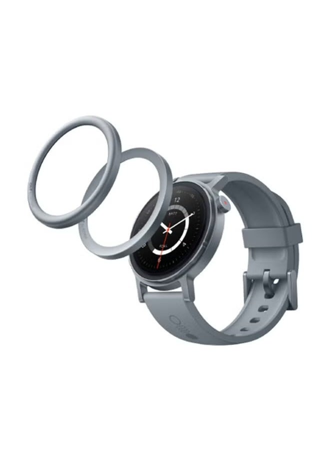 CMF By Nothing Watch Pro 2, 1.32" AMOLED Display, Built-in multi-system GPS, 120 Sports Modes, Smart Sleep Algorithm, Bluetooth calling with AI noise reduction, MENA Version Ash Grey